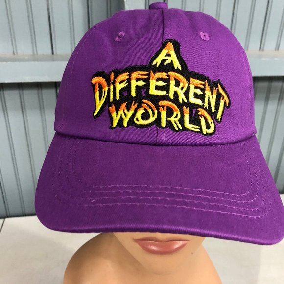 A Different World Purple TV Show Strapback Baseball Hat Cap - Picture 2 of 5